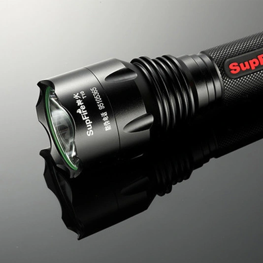 مصباح يدوي تكتيكي ببطارية SUPERFIRE T10 ولومينز