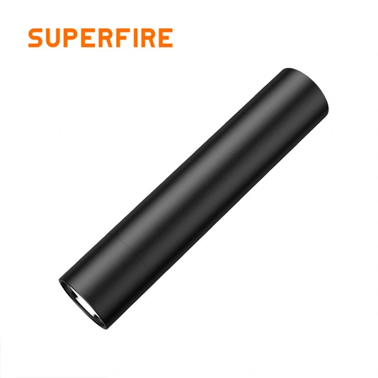 مصباح يدوي USB صغير قابل لإعادة الشحن SUPERFIRE