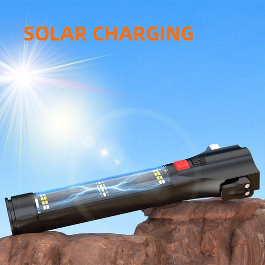 مصابيح شمسية متعددة الوظائف قابلة لإعادة الشحن SUPERFIRE D30