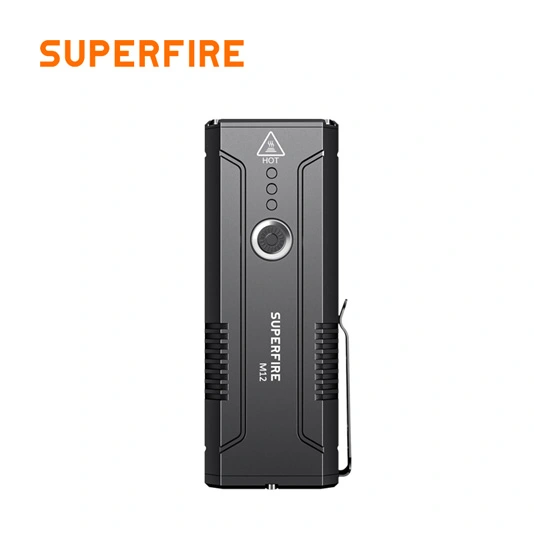 مصباح يدوي SUPERFIRE M12 عالي اللومين