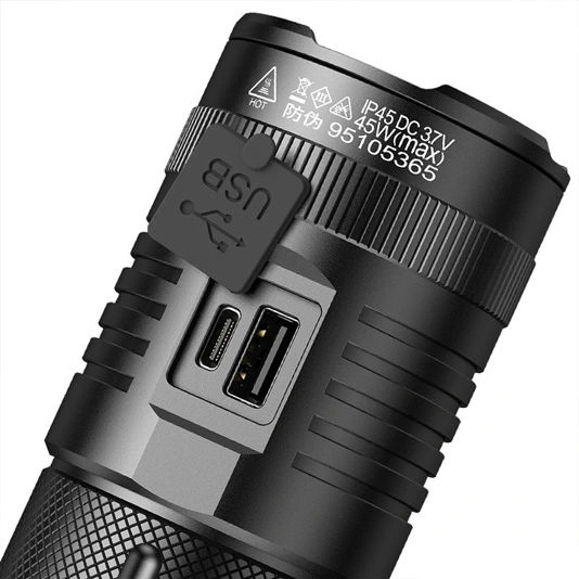مصباح يدوي SUPERFIRE M6 3000 لومن عالي الطاقة