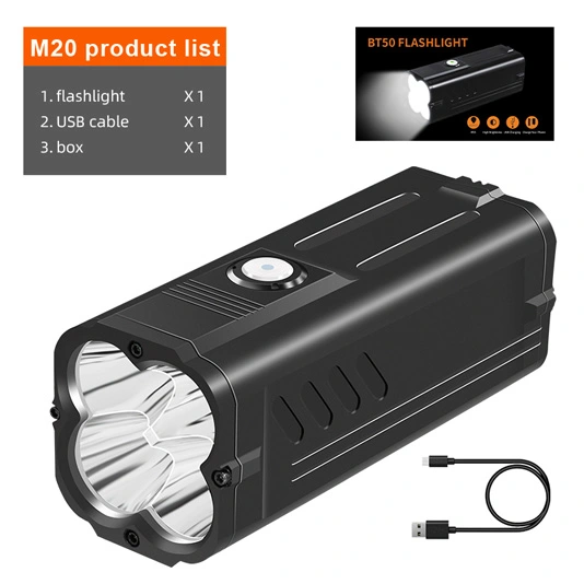 كشافات SUPERFIRE M20 ولومين
