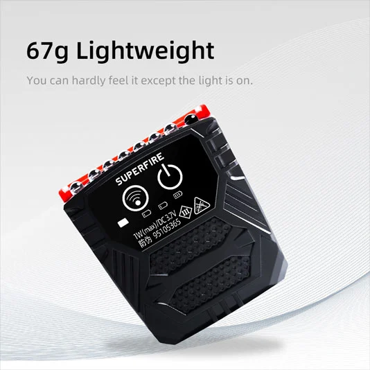 SUPERFIRE CL01 مستشعر ضوء غطاء
