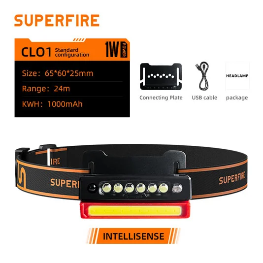 SUPERFIRE CL01 مستشعر ضوء غطاء