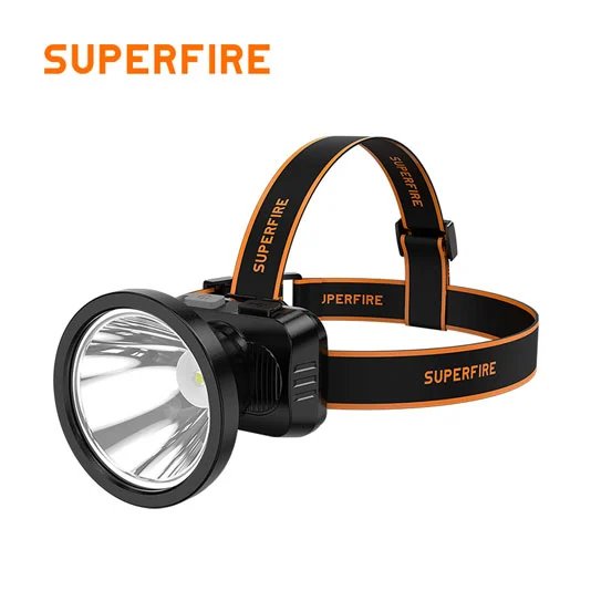 SUPERFIRE HL52 USB مصباح أمامي قابل لإعادة الشحن