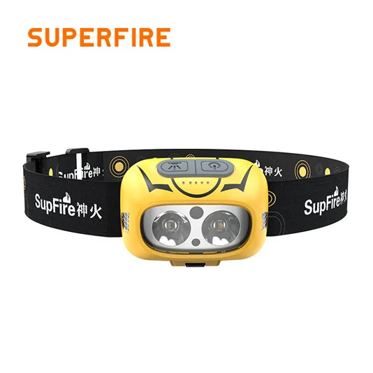 SUPERFIRE ، مصباح أمامي مستشعر الحركة