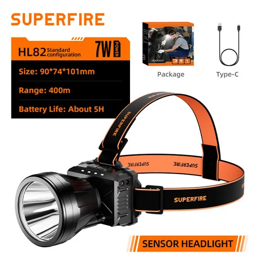 head torch fishing