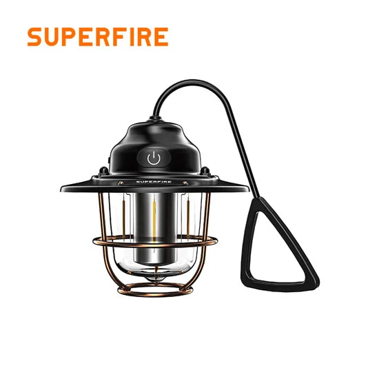 SUPERFIRE T57 USB شحن فانوس التخييم