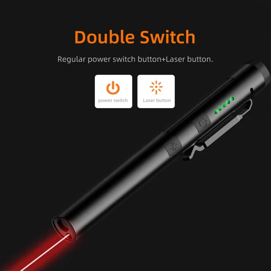 SUPERFIRE J01 ضوء الليزر الذيل مصغرة
