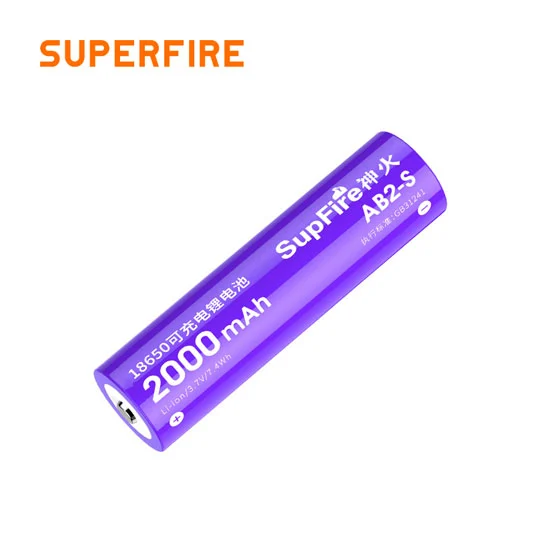 بطارية ليثيوم SUPERFIRE قابلة لإعادة الشحن