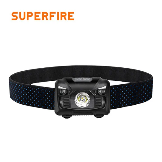 SUPERFIRE HL06 استشعار المصباح الأمامي