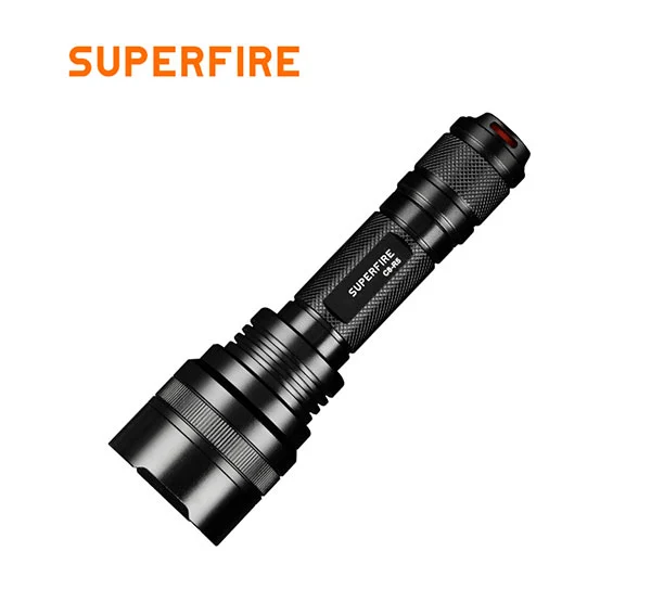 مصباح يدوي تكتيكي عسكري LED SUPERFIRE
