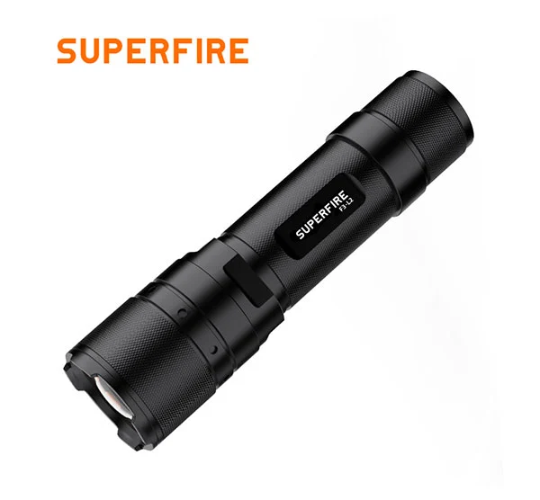 مصباح يدوي SUPERFIRE ، مصباح يدوي تكتيكي LED تصغير