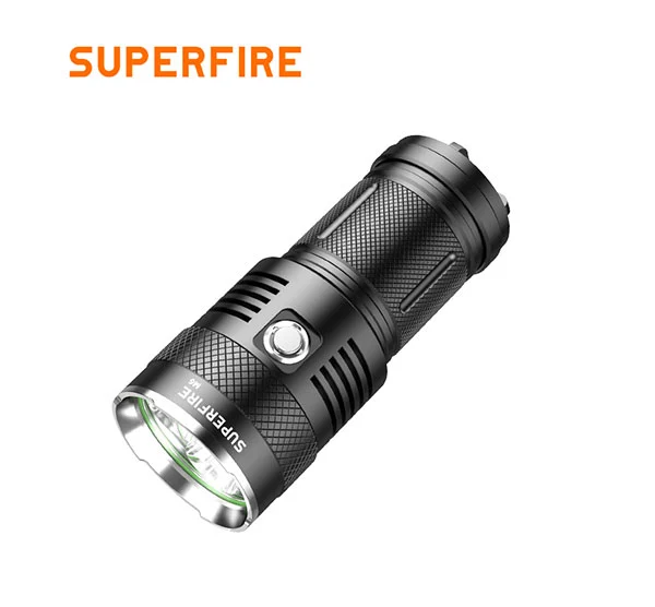 مصباح يدوي SUPERFIRE M6 3000 لومن عالي الطاقة