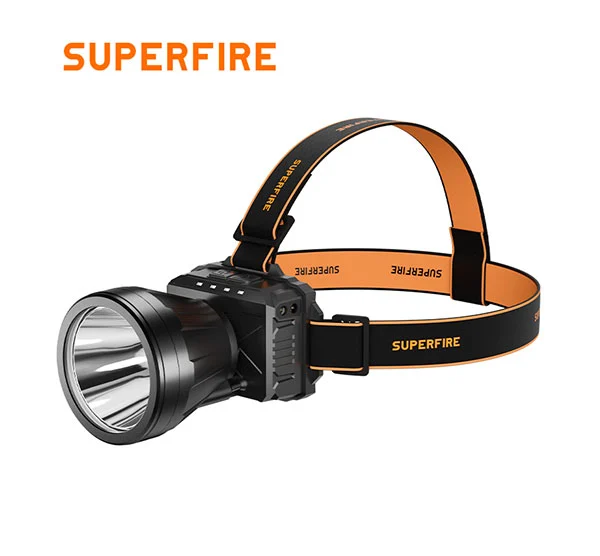 SUPERFIRE HL82 استشعار الحركة كشافات أمامية قابلة لإعادة الشحن