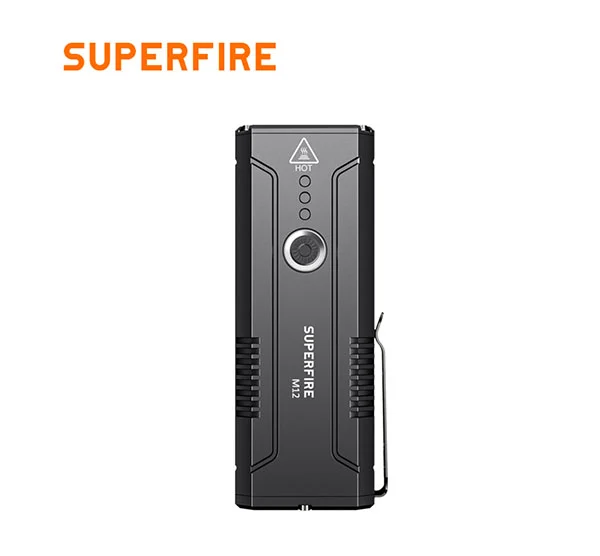 مصباح يدوي SUPERFIRE M12 عالي اللومين