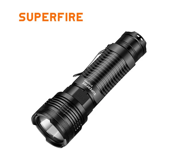 مصباح يدوي SUPERFIRE D15 P90 36W عالي الطاقة