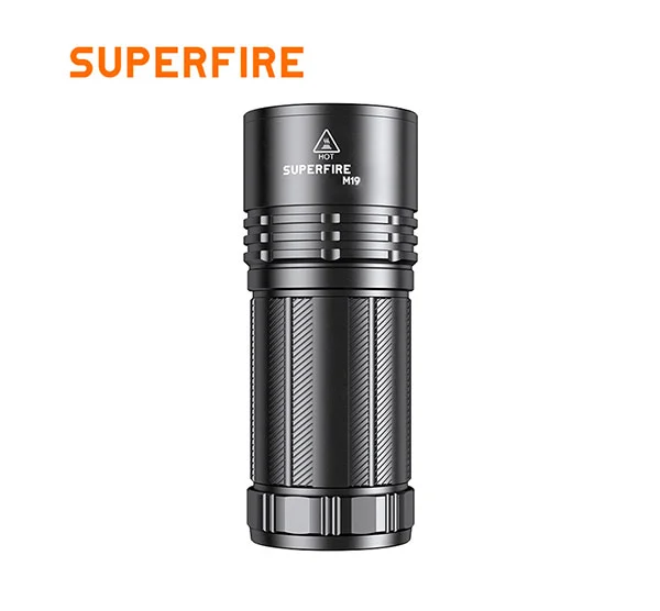 مصباح يدوي طويل المدى SUPERFIRE M19 Zoomable