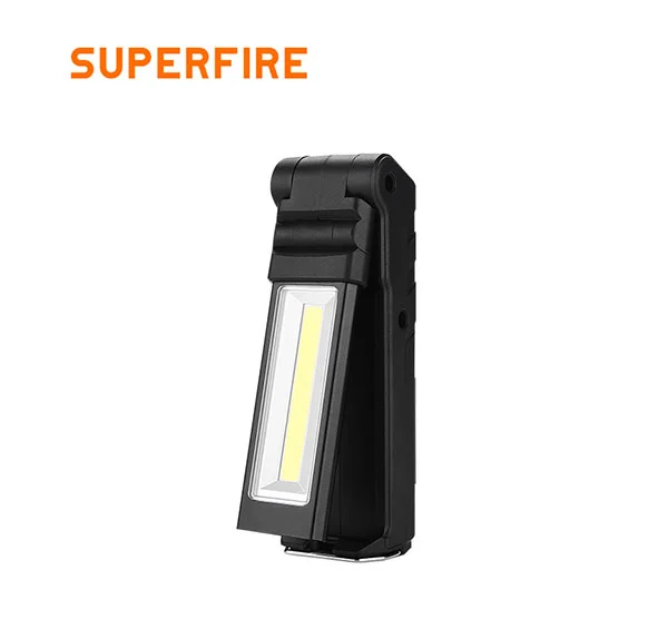 مصابيح عمل ليد قابلة لإعادة الشحن USB SUPERFIRE