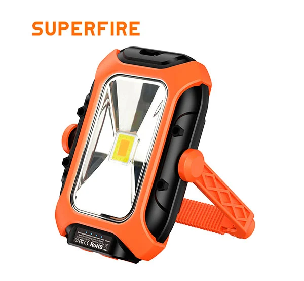 SUPERFIRE GM05 ضوء العمل المغناطيسي الشمسي