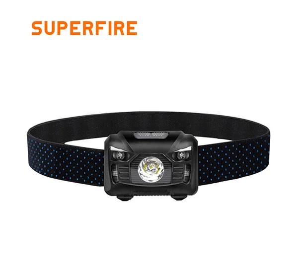 SUPERFIRE HL06 استشعار المصباح الأمامي
