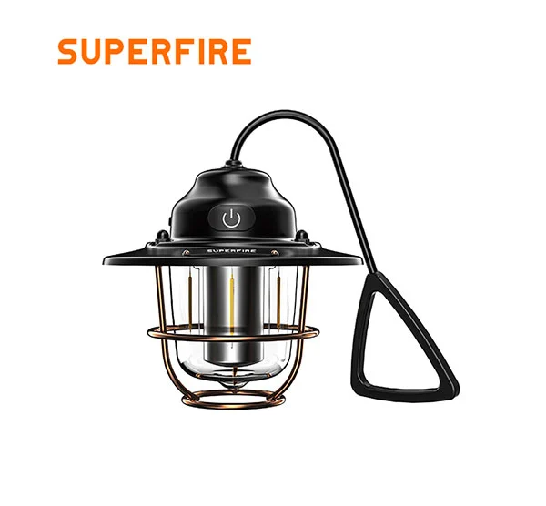 SUPERFIRE T57 USB شحن فانوس التخييم