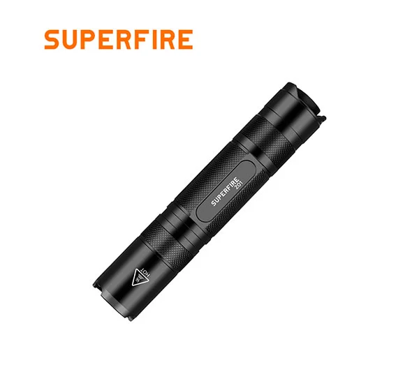 SUPERFIRE Z01 قابلة لإعادة الشحن 365nm الشعلة فوق البنفسجية