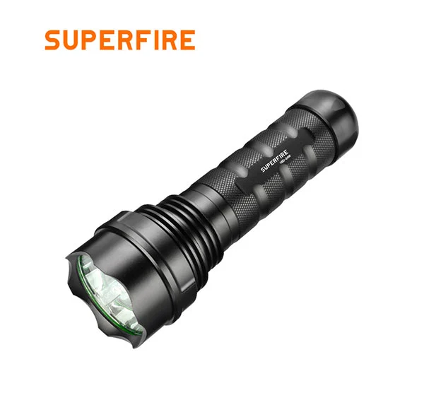 SUPERFIRE اختبأ مصباح يدوي زينون 24W Lumen