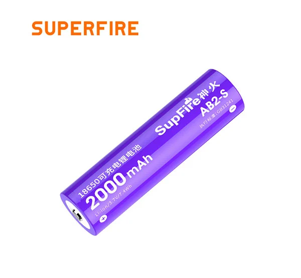 بطارية ليثيوم SUPERFIRE قابلة لإعادة الشحن