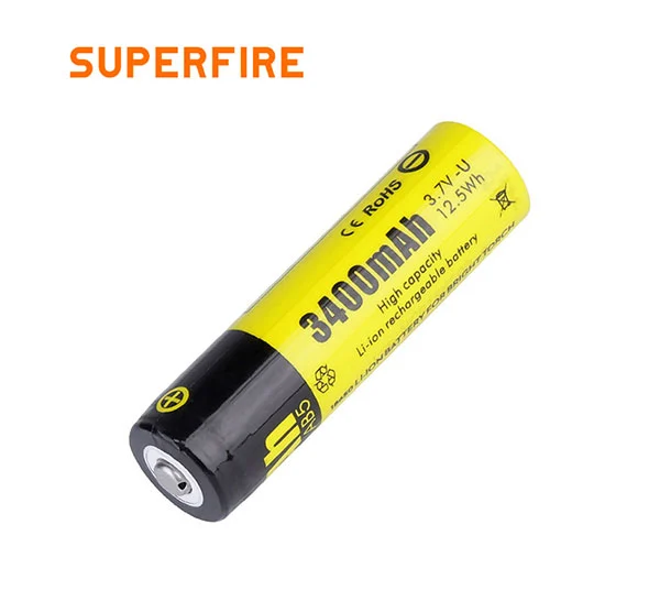 بطارية ليثيوم SUPERFIRE AB5 قابلة لإعادة الشحن