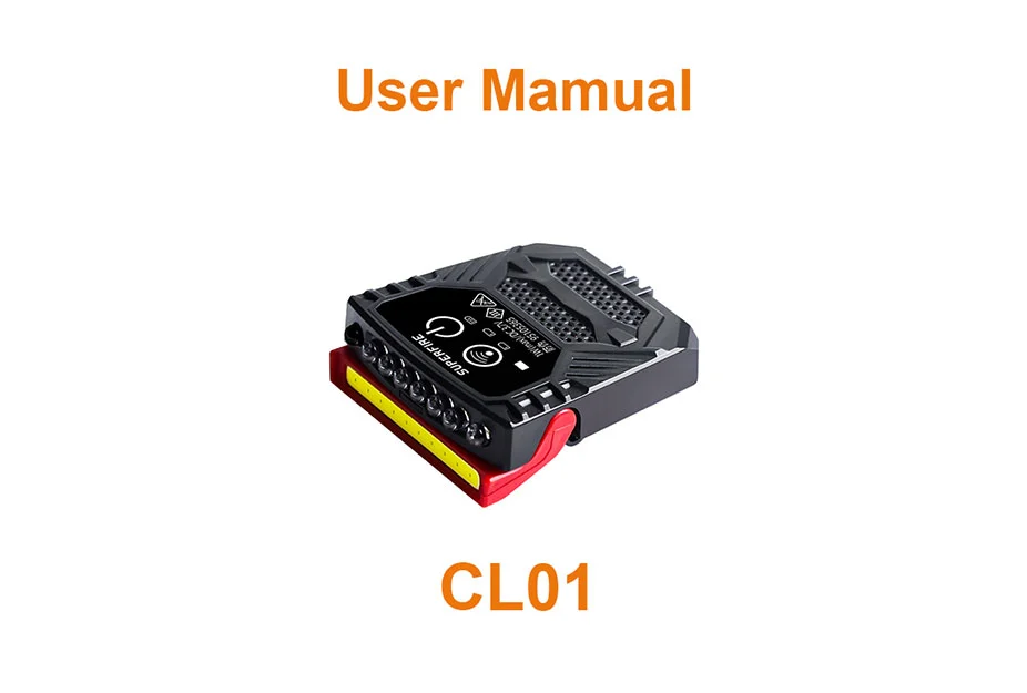 دليل تعليمات المصابيح الأمامية CL01