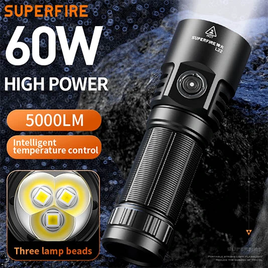 مصباح يدوي فائق السطوع L22 SUPERFIRE