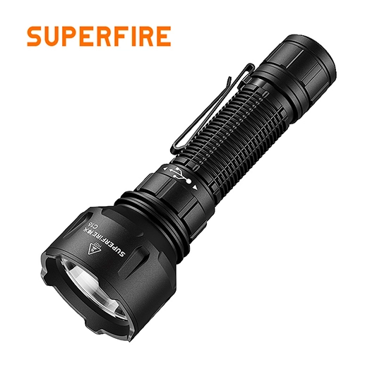 مصباح يدوي SUPERFIRE C16 عالي الطاقة
