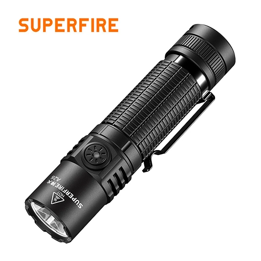 مصباح يدوي SUPERFIRE A26 عالي السطوع