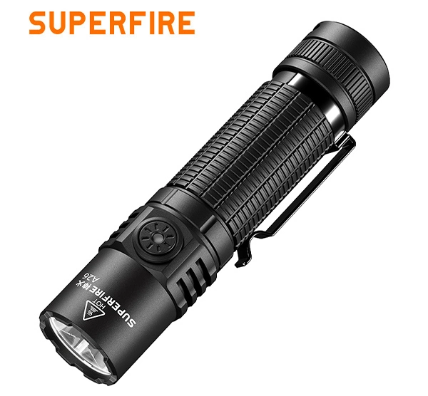 مصباح يدوي SUPERFIRE A26 عالي السطوع