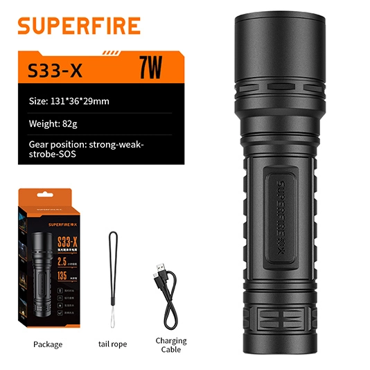 مصباح يدوي SUPERFIRE
