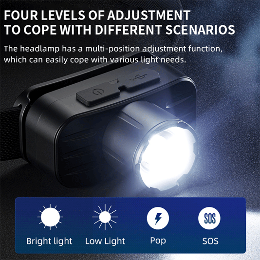 مصباح أمامي Zoomable HL80 SUPERFIRE