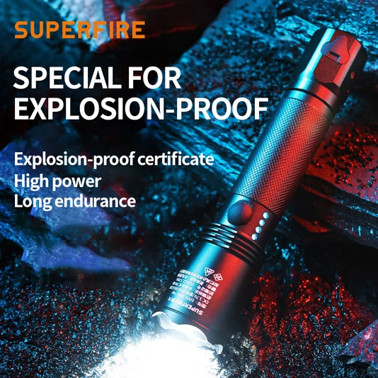 إضاءة SUPERFIRE EP05 مقاومة للانفجار
