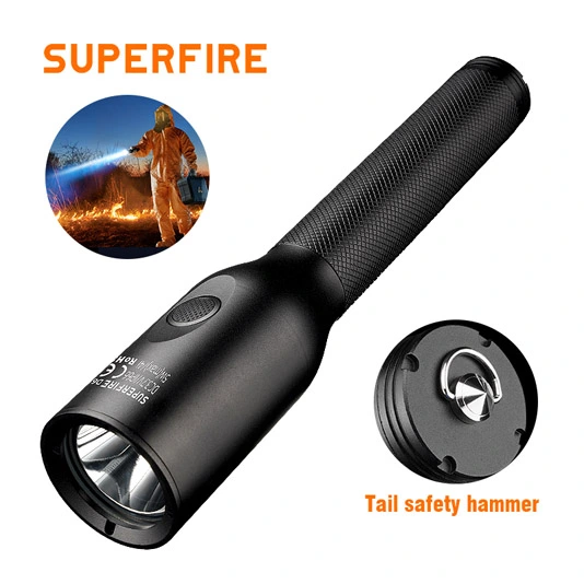 مصباح يدوي LED مقاوم للانفجار D6 جديد SUPERFIRE