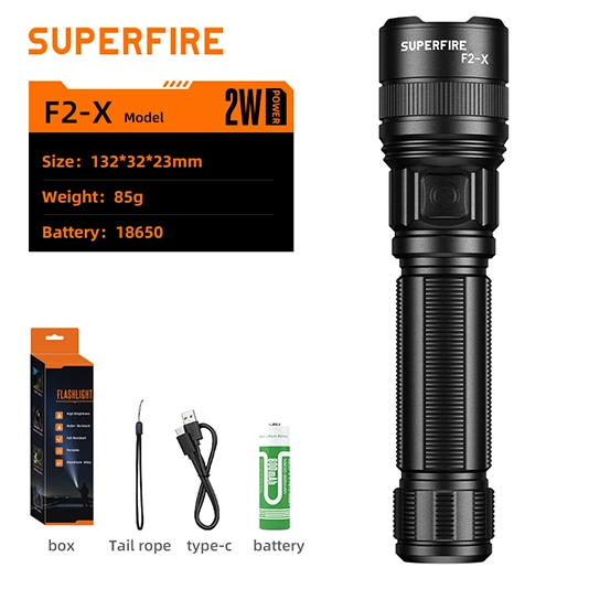 مصباح SUPERFIRE ، Zoomable