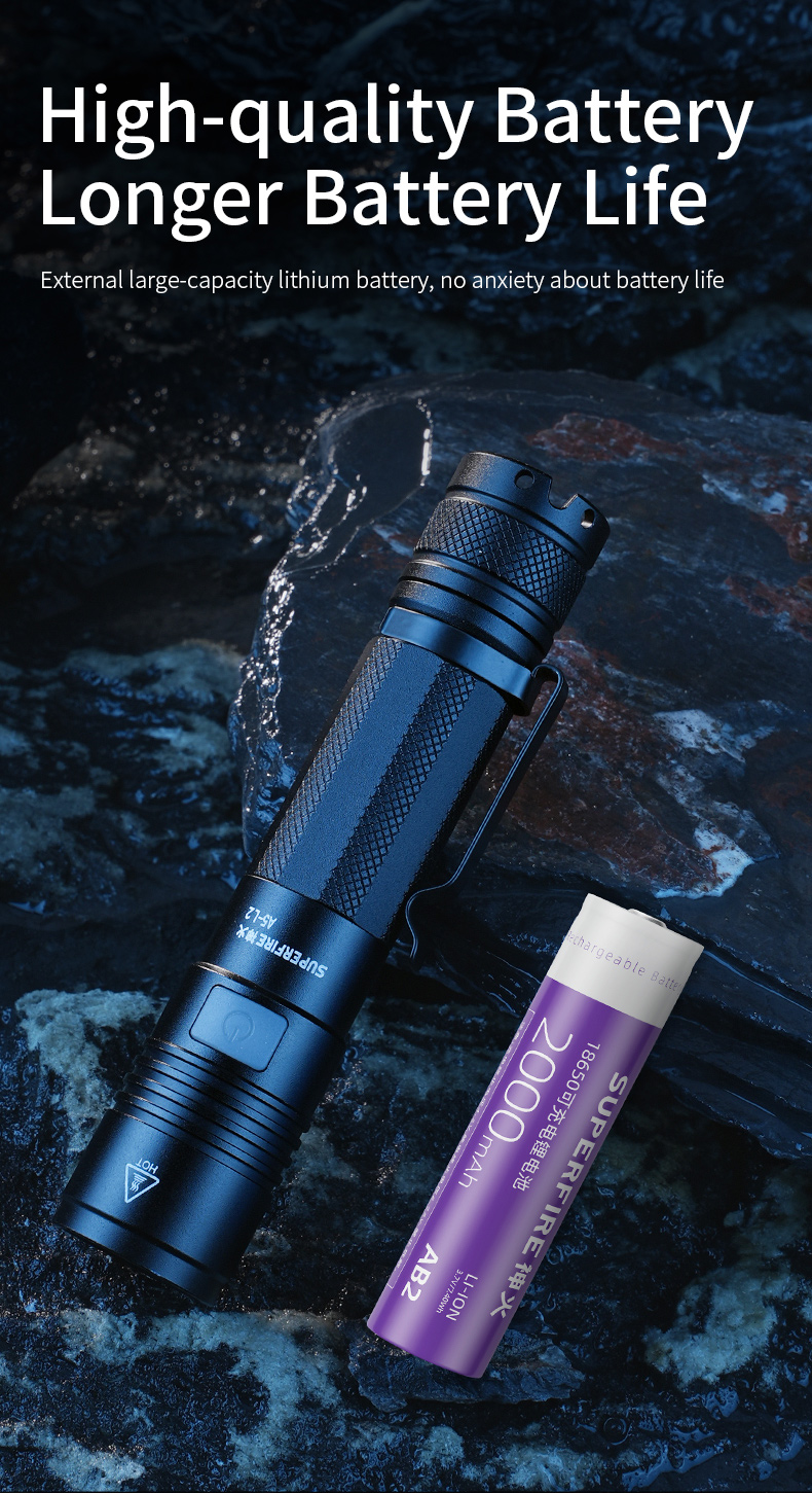 Details of SUPERFIRE New A5-L2 EDC Flashlight Details of SUPERFIRE New A5-L2 EDC Flashlight