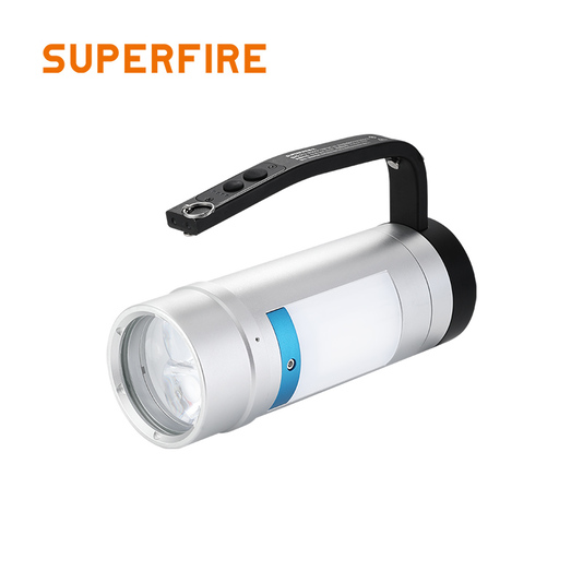 SUPERFIRE D12 Explosion-Proof Portable Searchlight - 翻译中...