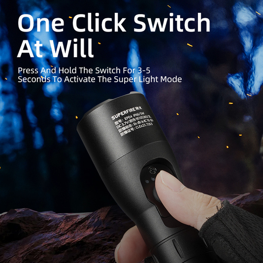 SUPERFIRE EP04 Explosion Proof Flashlight - 翻译中...