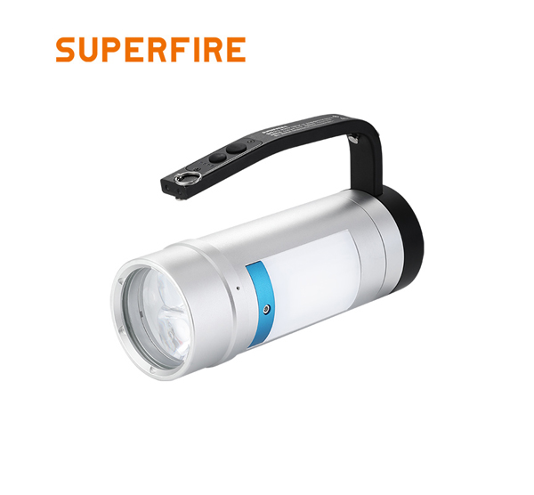 SUPERFIRE D12 Explosion-Proof Portable Searchlight - 翻译中...