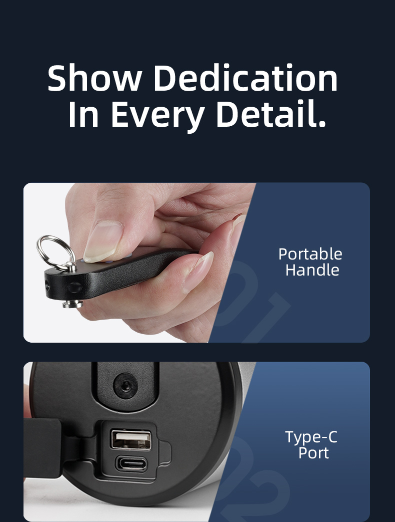 SUPERFIRE D9 Explosion Proof Flashlight Details