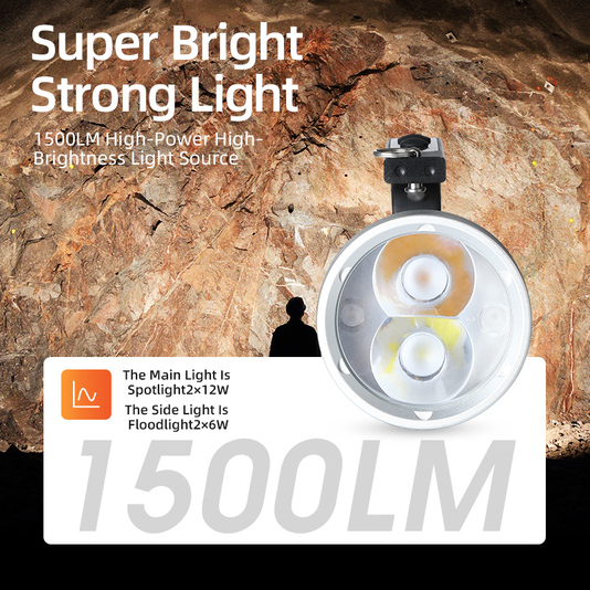 SUPERFIRE D12 Explosion-Proof Portable Searchlight - 翻译中...