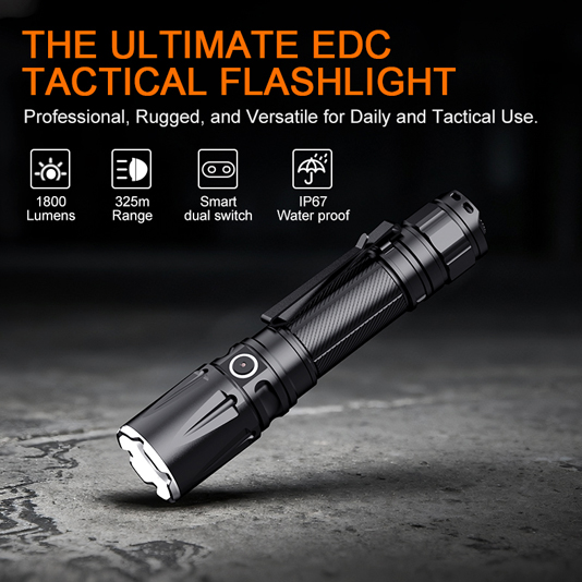 SUPERFIRE TL01-X Tactical Flashlight - 翻译中...