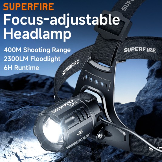 SUPERFIRE HY02 Sensor Headlamp - 翻译中...