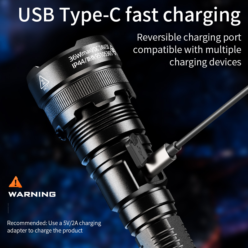 SUPERFIRE Y12 2600 Lumens Flashlight - 翻译中...