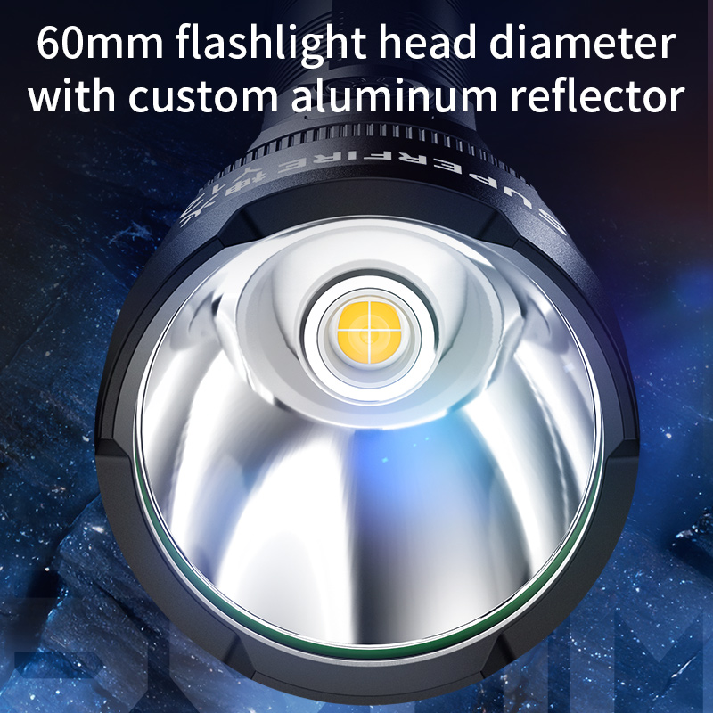 SUPERFIRE Y12 2600 Lumens Flashlight - 翻译中...
